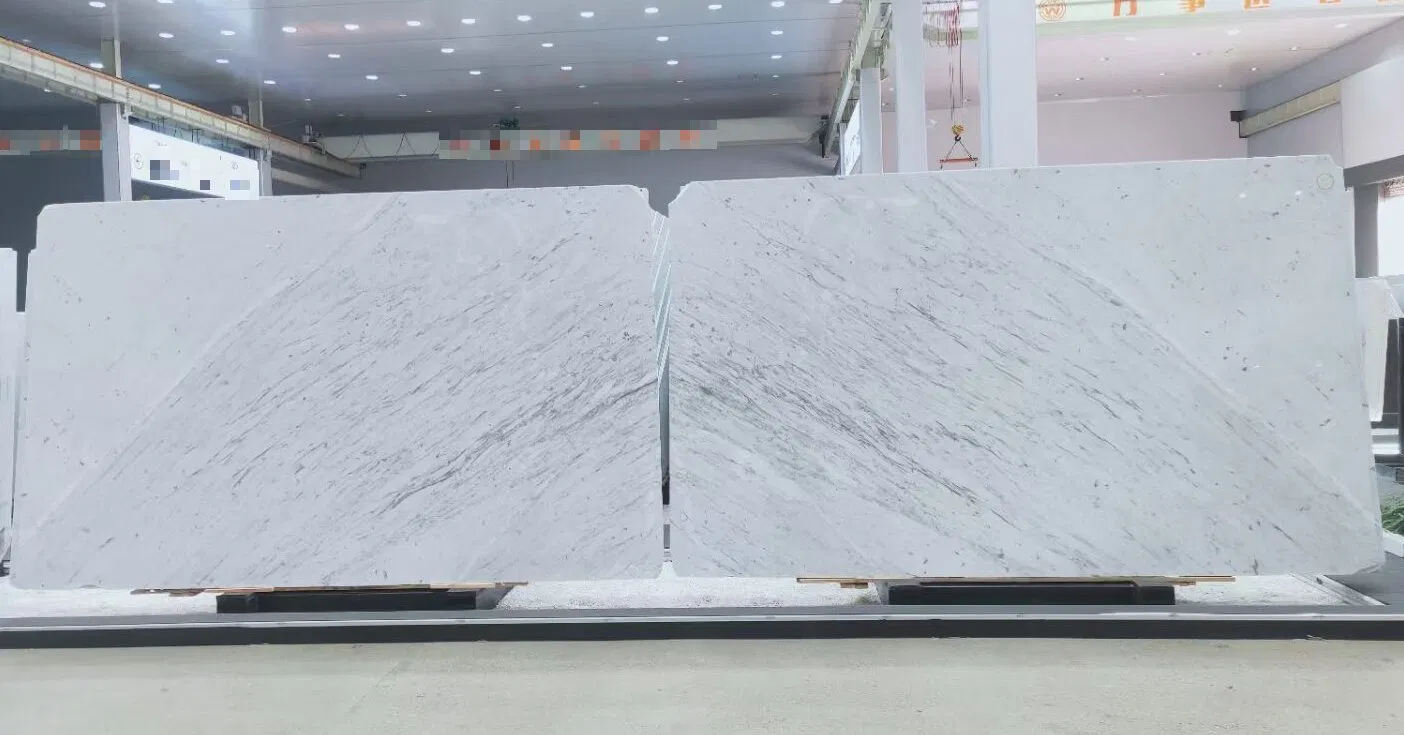Natural Stone polished/honed Italy Statuary Carrara Marble for interior floor/wall slabs/tiles/countertops/stairs/sills/column/mosaic decoration