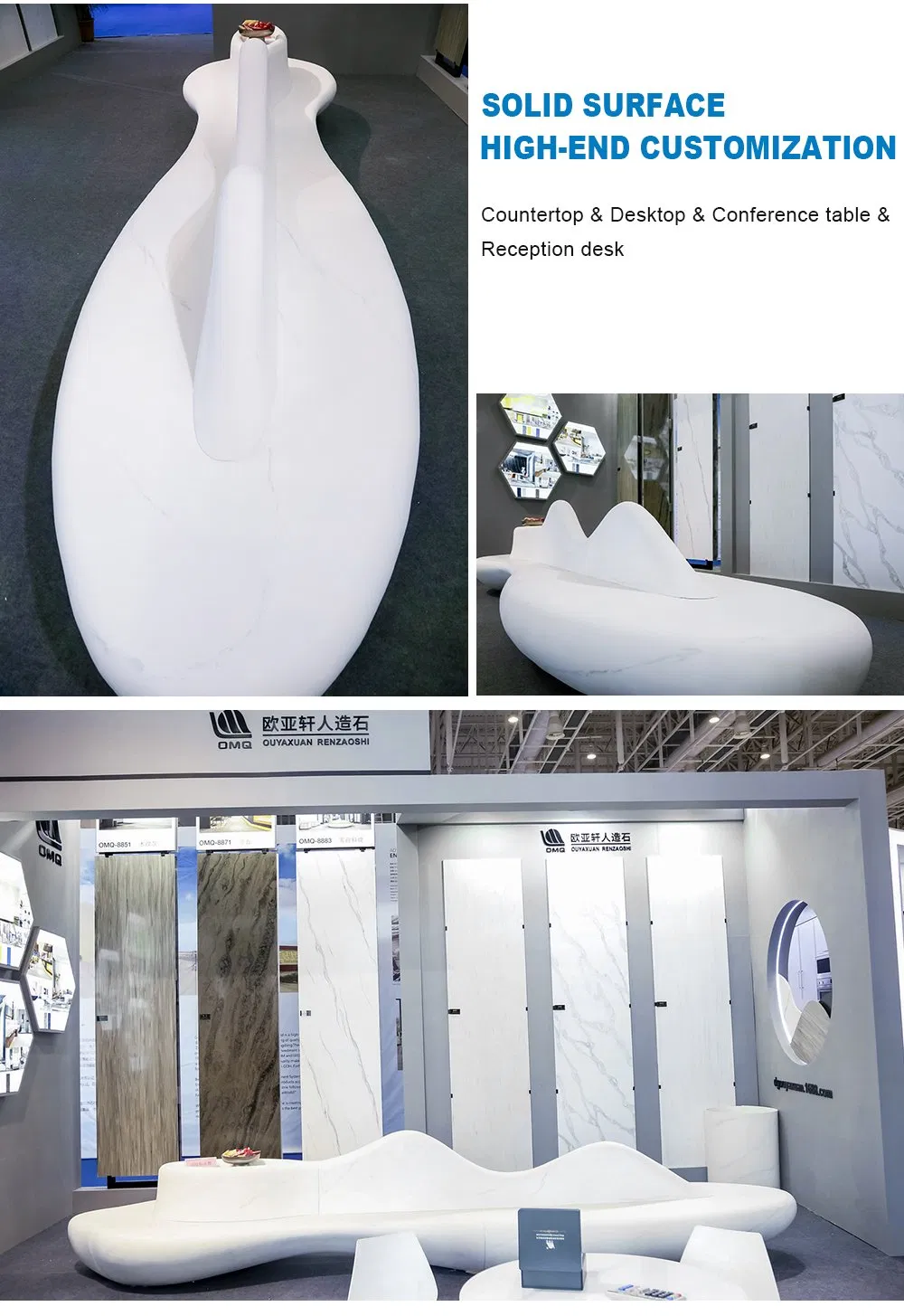 Calacatta Marble Solid Surface 6