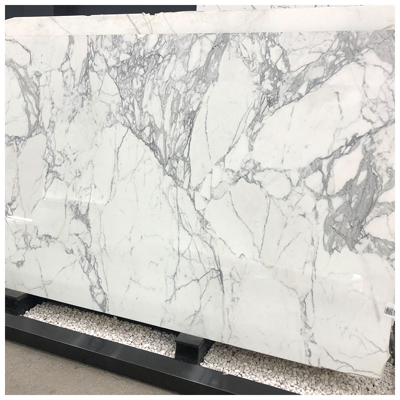 Premium Natural White Statuario/Statuary Marble for Tiles and Countertops