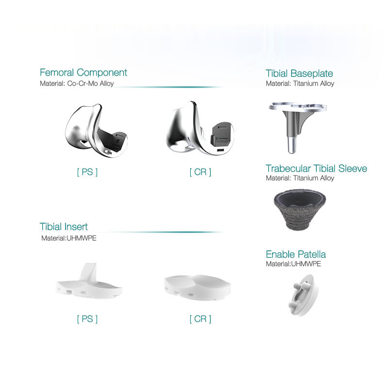 Buy High Quality Titanium Total Knee Joint Replacement Implants  Pricelist, Companies