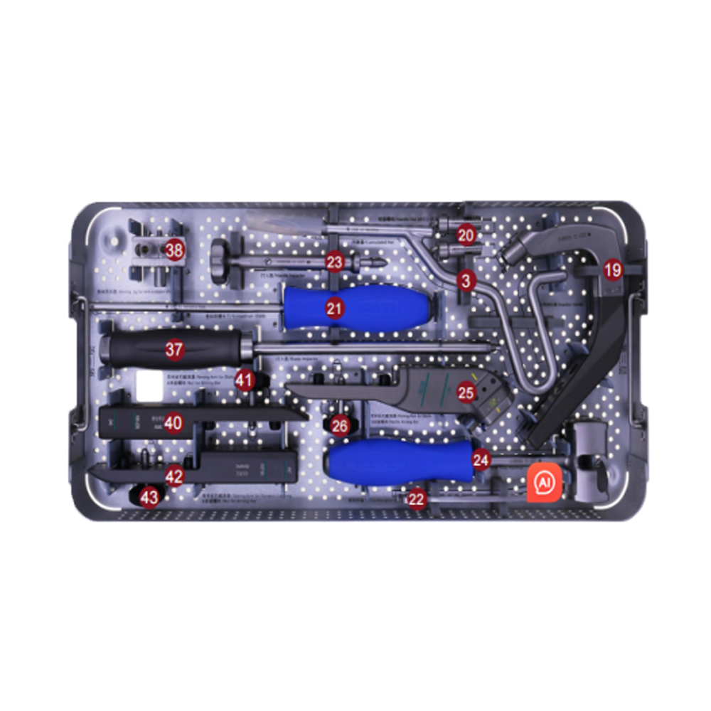 Buy Medical Bone Surgery ZAFIN Femoral Nail Instrument Set Suppliers, Products