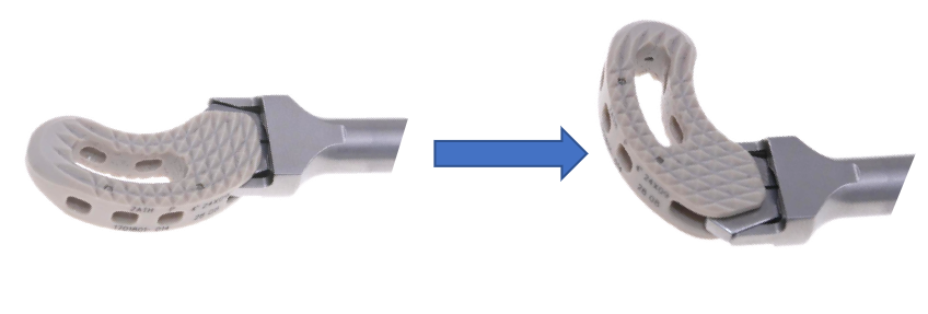 Minimally invasive applicator instrument