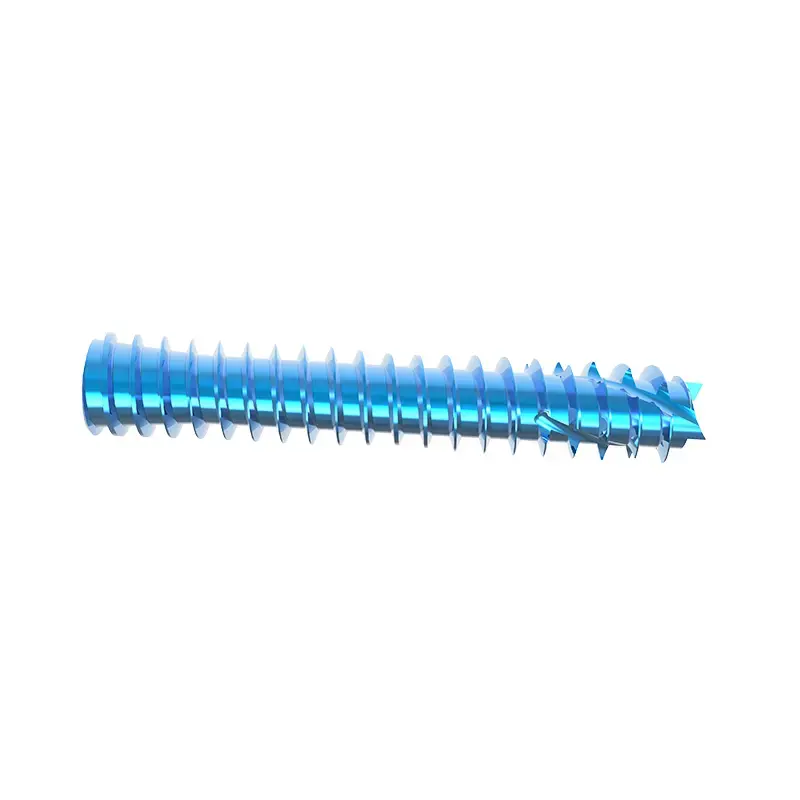 Headless titanium compression cannulated screw