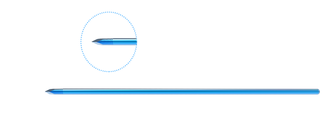 Threaded Bone Pin