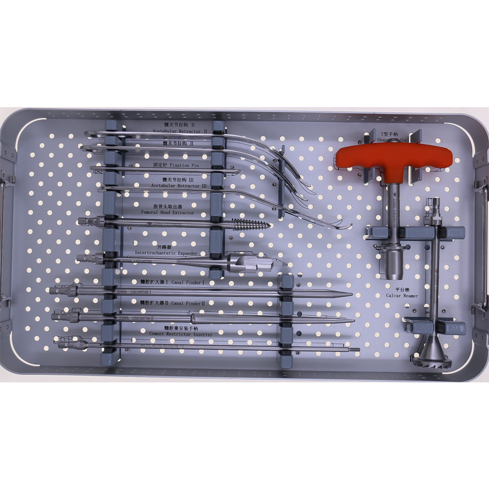 Famous CE Approved Orthopedic Implant THA Hip Instrument Set Femoral Part Supplier, Service