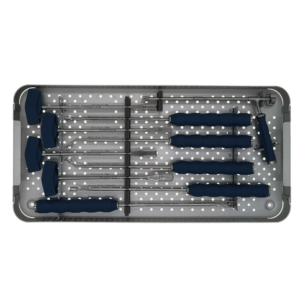 Famous Spine Surgery Thoracolumbar PLIF Cage Instrument Set  Supplier, Suppliers