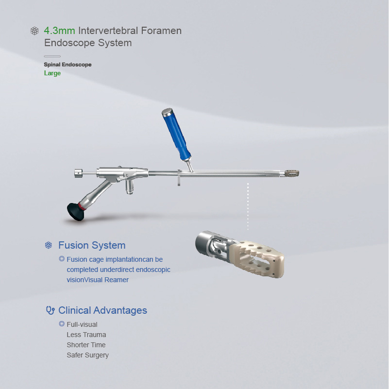 ODM 4.3mm Intervertebral Foramen Endoscope System  Product, Products
