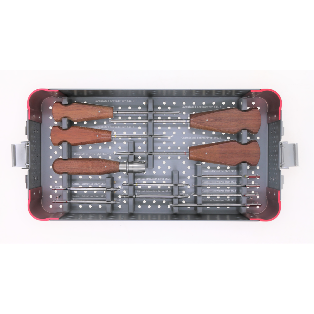 Discount Orthopedic Surgical Instruments Stainless Steel Cannulated Screw Instrument Set Supplier, Service