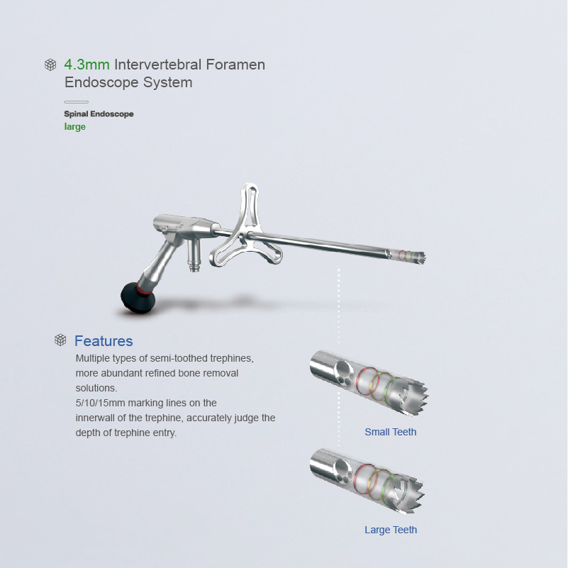 ODM 4.3mm Intervertebral Foramen Endoscope System  Product, Products