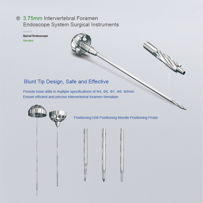 CE Certification 3.75mm Intervertebral Foramen Endoscope System Manufacturer, Exporter