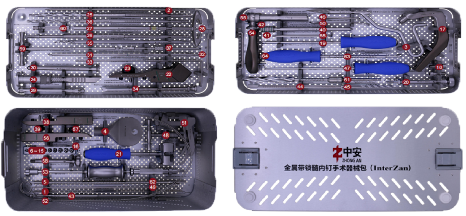 Interzan Femoral Nail Instrument Set