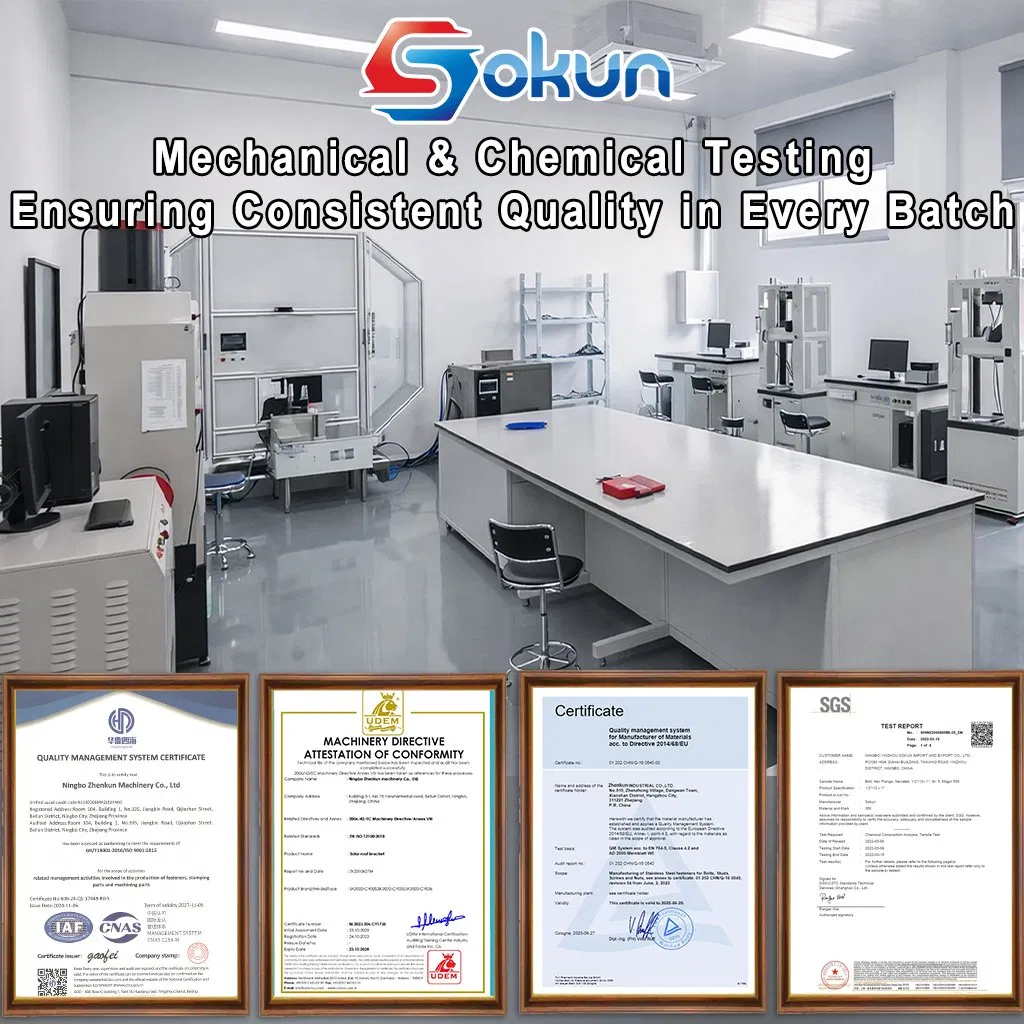 DIN En 14399-4 System Hv High Strength Structural Hexagon Bolt Stainless Steel Preloading Assembly