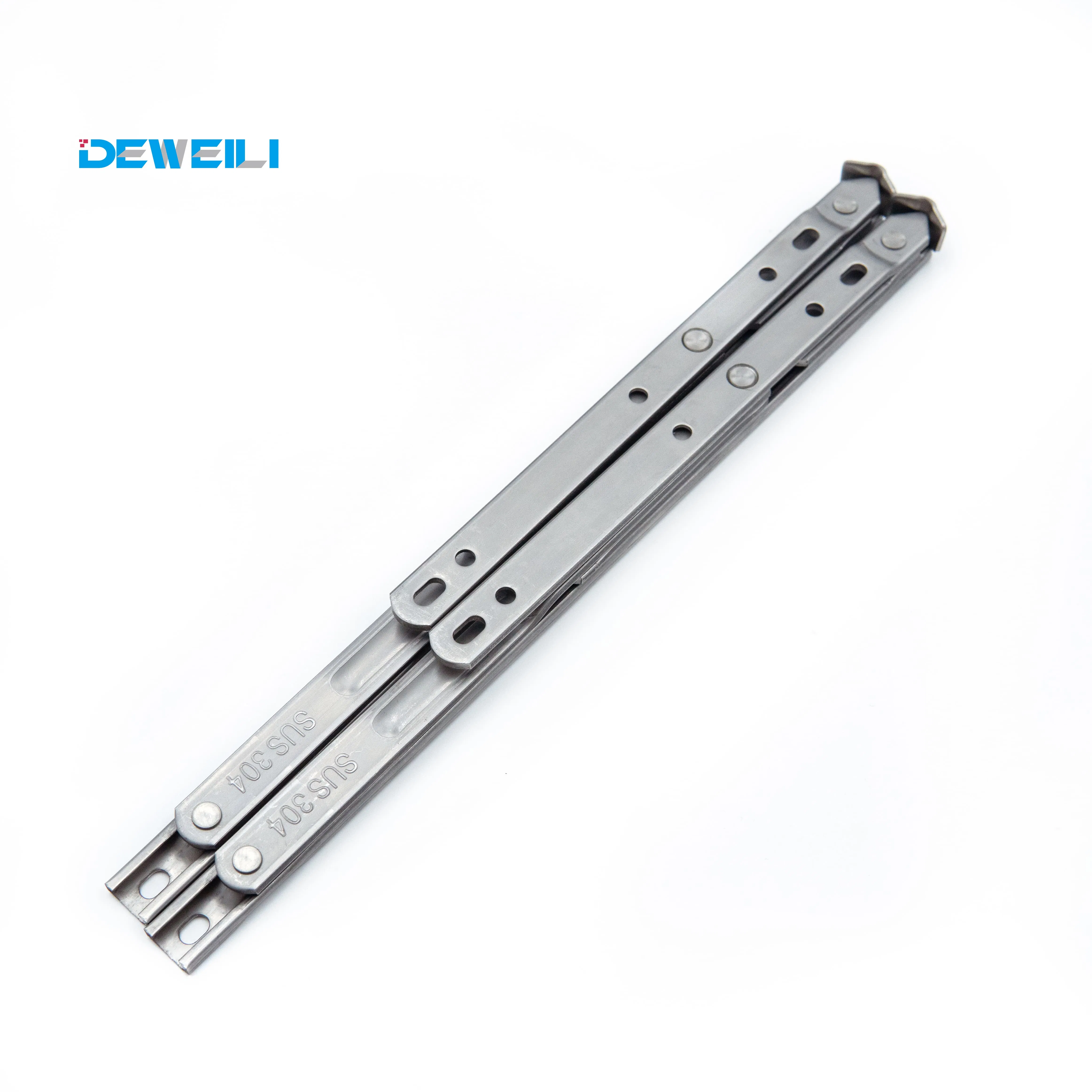 Stainless Steel 4 Bar Window Fastener Hinge UPVC Window Hinge 15mm Groove Friction Stay Hidden Window Hardware
