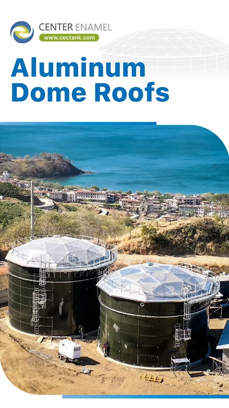 Weather Resistance Aluminum Geodesic Covers