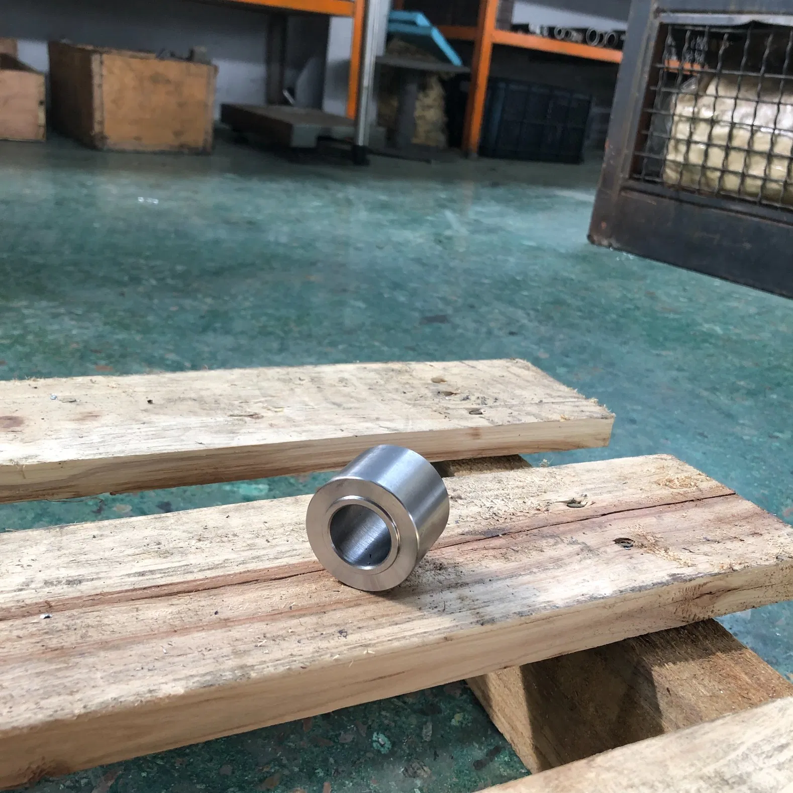 High Strength CNC Machined Carbon Steel Stainless Bushing for Snow Plow Equipment Assemblies