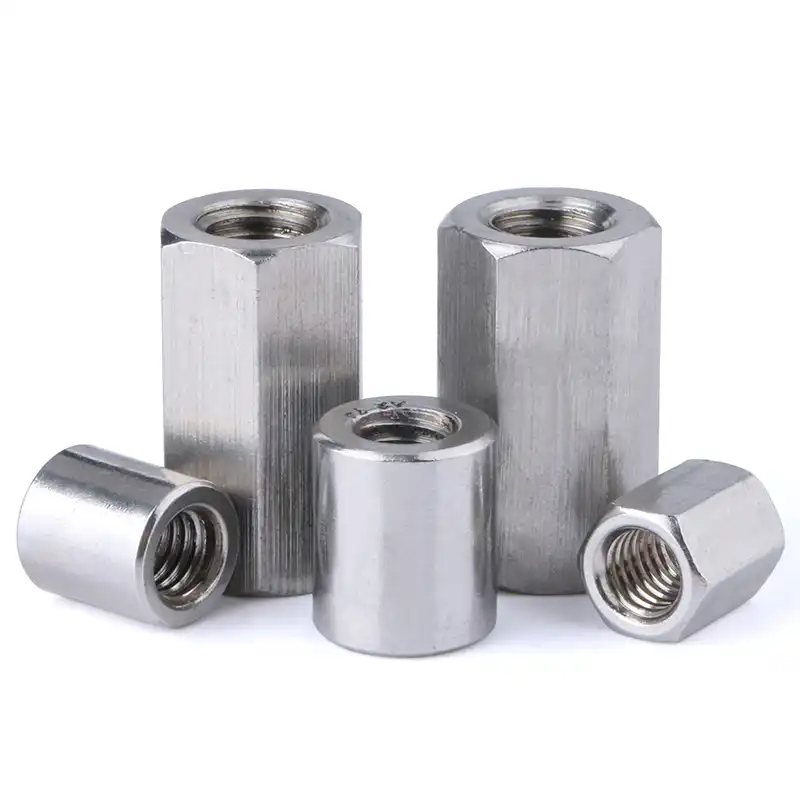 High-Strength Stainless Steel Round Nuts for Furniture Assembly