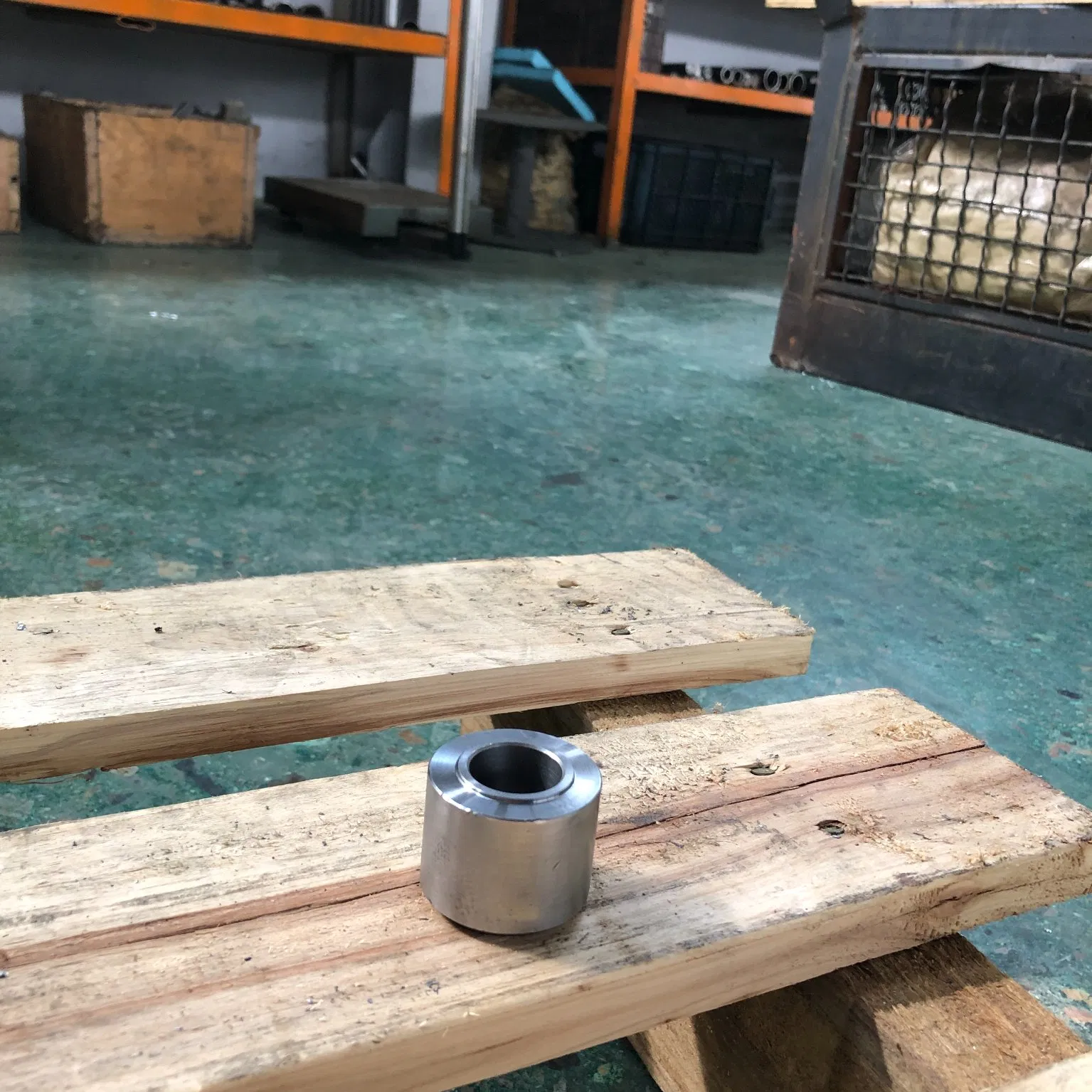 High Strength CNC Machined Carbon Steel Stainless Bushing for Snow Plow Equipment Assemblies