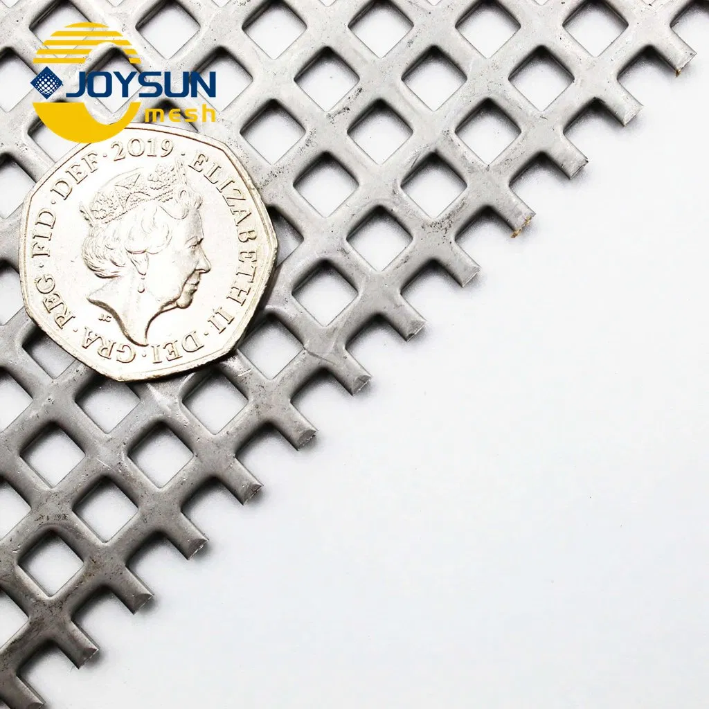 Architectural Aluminum Stainless Steel Galvanized Round Square Slotted Hexagonal Perforated Metal Plate Wall Facade Cladding Board Ceiling Panel Sheet