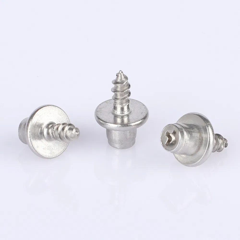 High-Strength A2-70 Stainless Steel Roller Pulley Screw for Track Connector Assembly