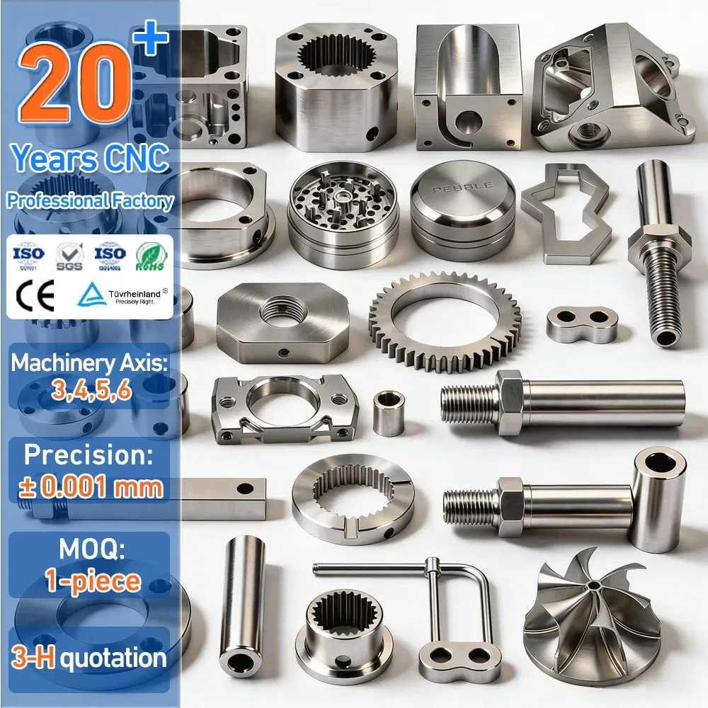 OEM Metal Fabricating Aluminum Stainless Steel Milling Turning Precision CNC Machining Part