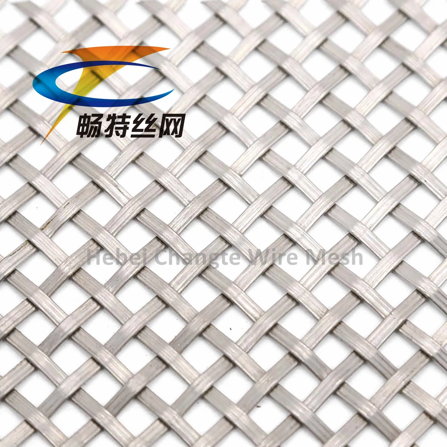 Stainless Steel Decorative Woven Wire Deco Metal Architectural Mesh Screen