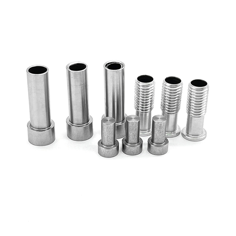 Mechanical Shafts Bearings Processing Walking Center Axis Precision CNC Lathe Stainless Steel Machining Fasteners Bolts Screws Hardware