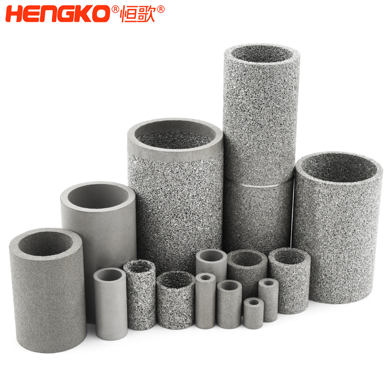 Hengko Tailored Sintered Stainless Steel Tubular Porous Metal Filter - Top-Tier Filtration Solution