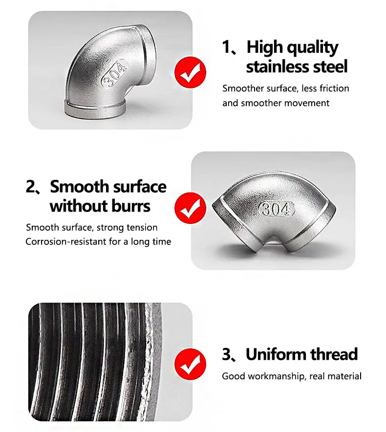 SS304 Elbow Detail 3