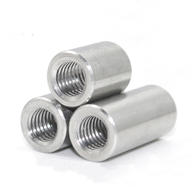 High-Strength Stainless Steel Round Nuts for Furniture Assembly