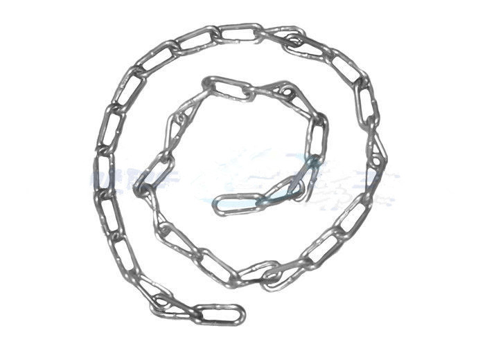 Custom Specialty Welded SUS316 Stainless Steel Twisted Link Chain DIN 764 Fasteners Hardware