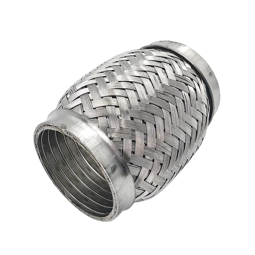 Stainless Steel Flex Exhaust Pipe with Interlock for Industrial Exhaust Systems