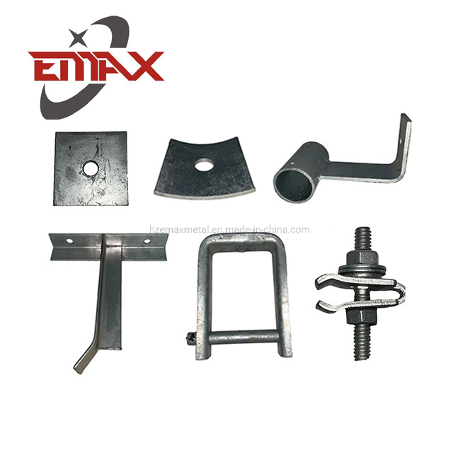 Customized Stainless Steel Hot DIP Galvanized Sheet Metal Stamping Pole Line Parts Power Fittings Fastener Hardware