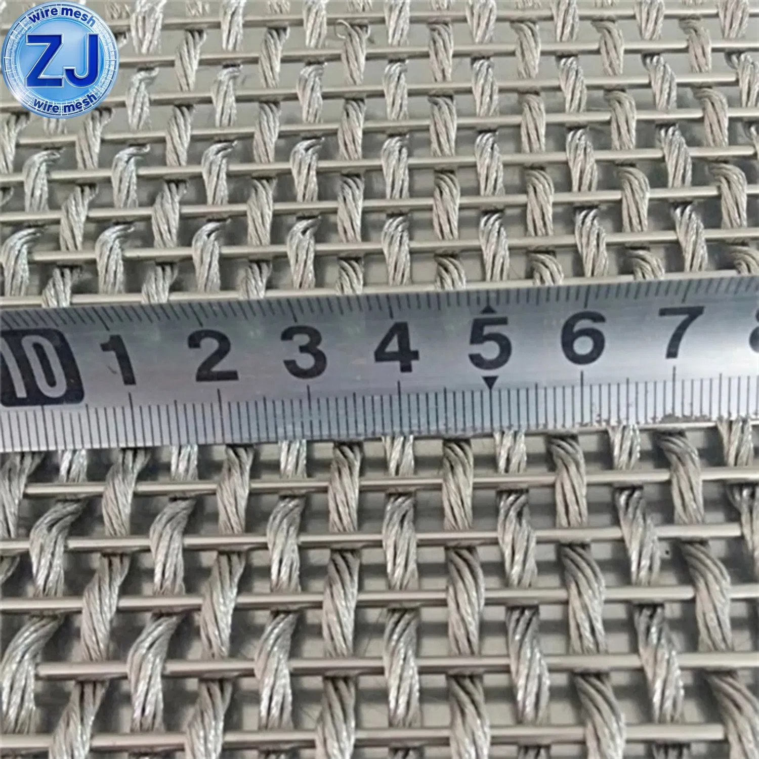 Architectural Stainless Steel Cable Rod Mesh /Decorative Metal Mesh for Balcony/Corridor