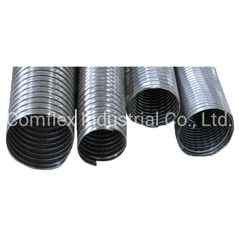 SS304 Galvanized Interlocked Flexible Engine Exhaust Metal Hose/Pipe/Tubing