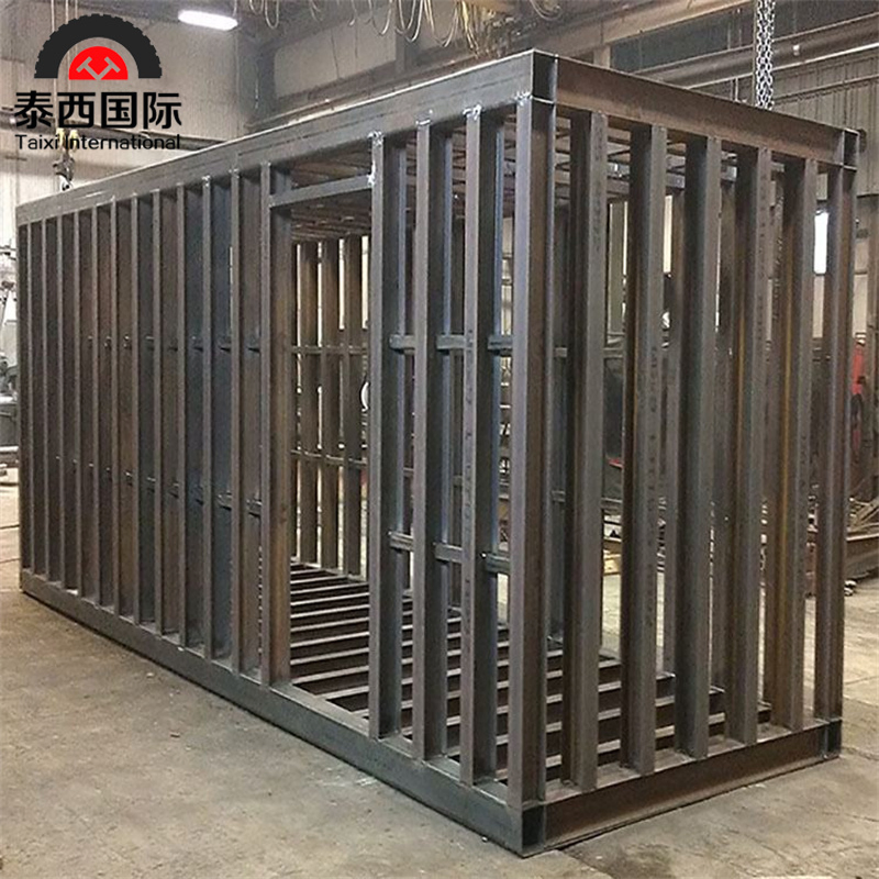 Customized Structural Steel Fabrication Pipe Tube Weldments Steel Structure Manufacturing Components