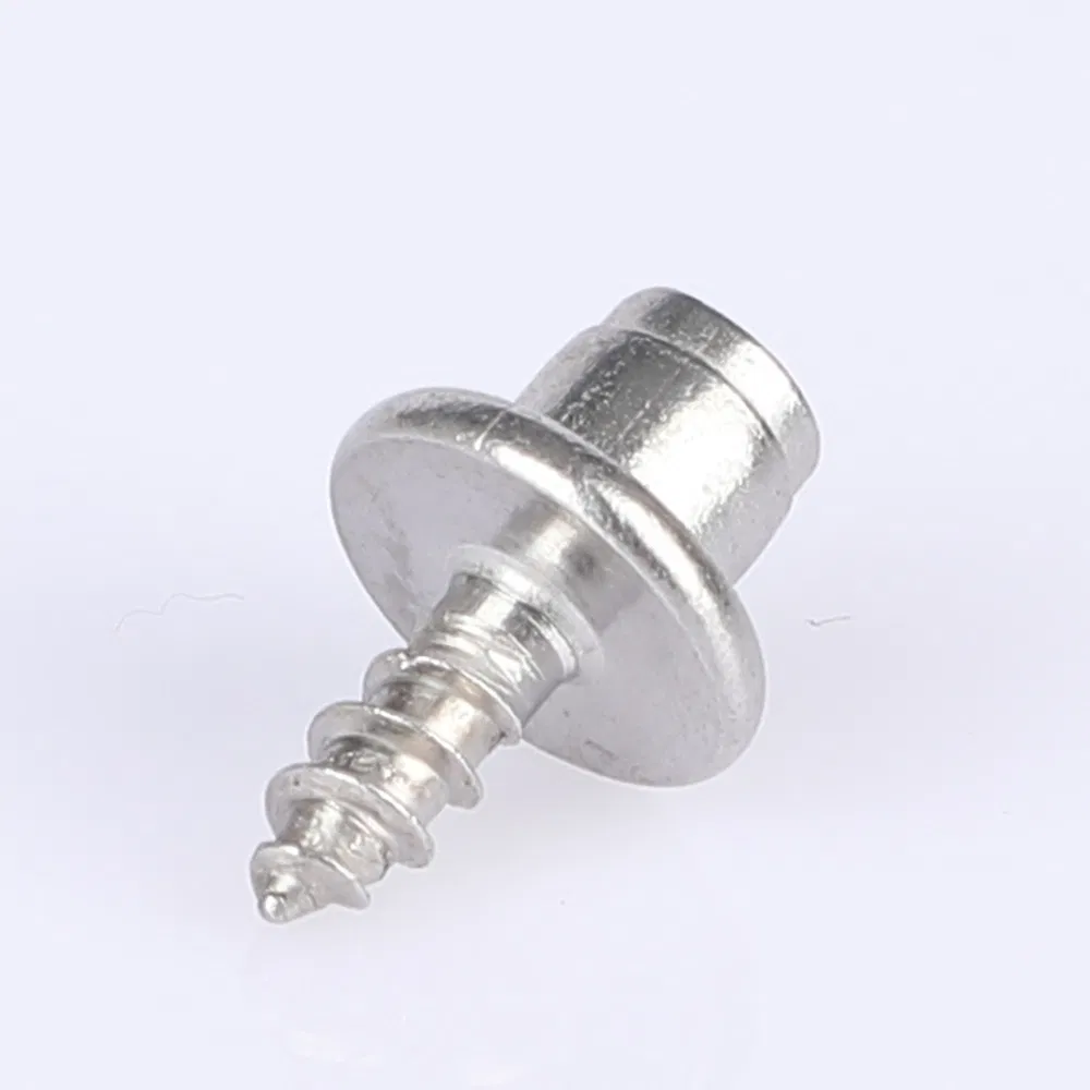 High-Strength A2-70 Stainless Steel Roller Pulley Screw for Track Connector Assembly