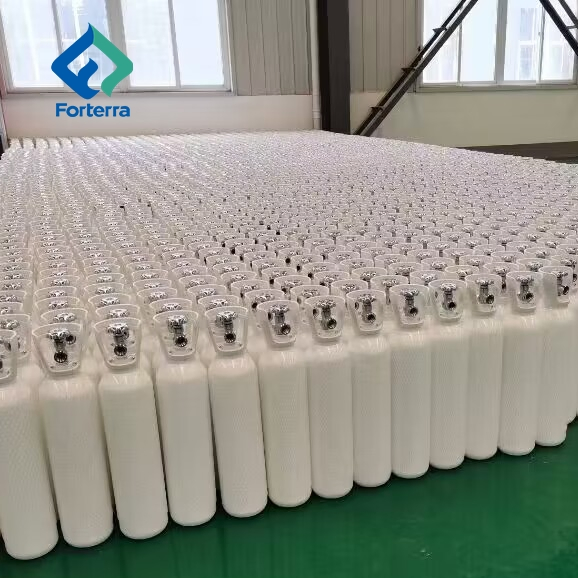 Medical Grade Seamless Steel Oxygen Tank 8L 10L 20L Oxygen Gas Cylinder for Home Use Medical Oxygen Cylinder