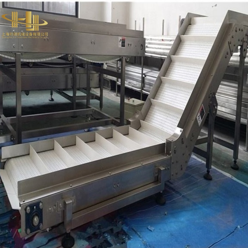 Stainless Steel Potato Chips Climbing Belt Conveyor with Durable, Food-Grade, and Efficient Material Handling Solution