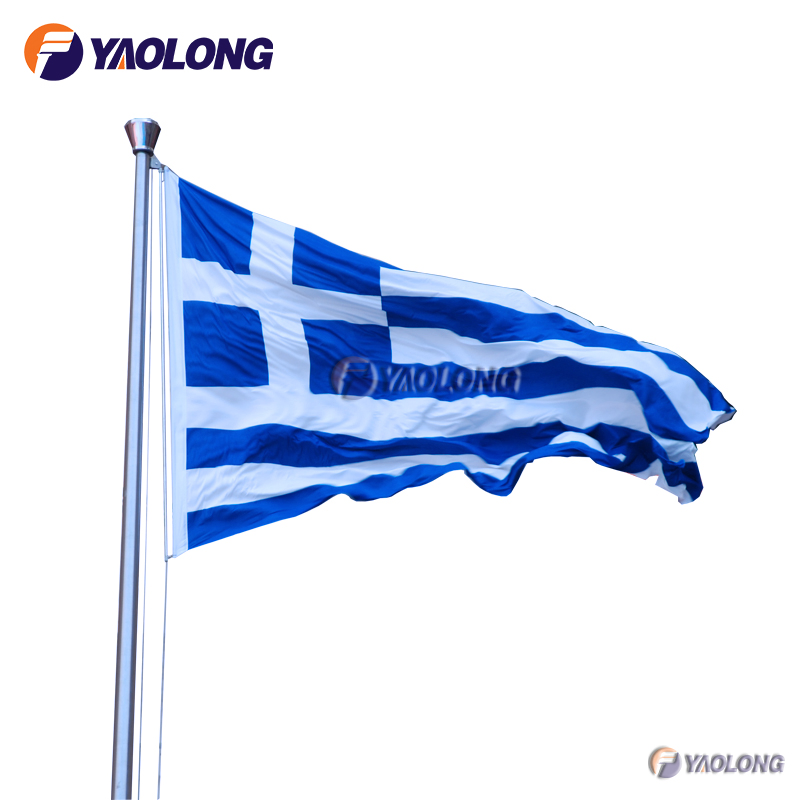 304 304L 316L Corrosion Resistant Stainless Steel Flagpole with Fittings