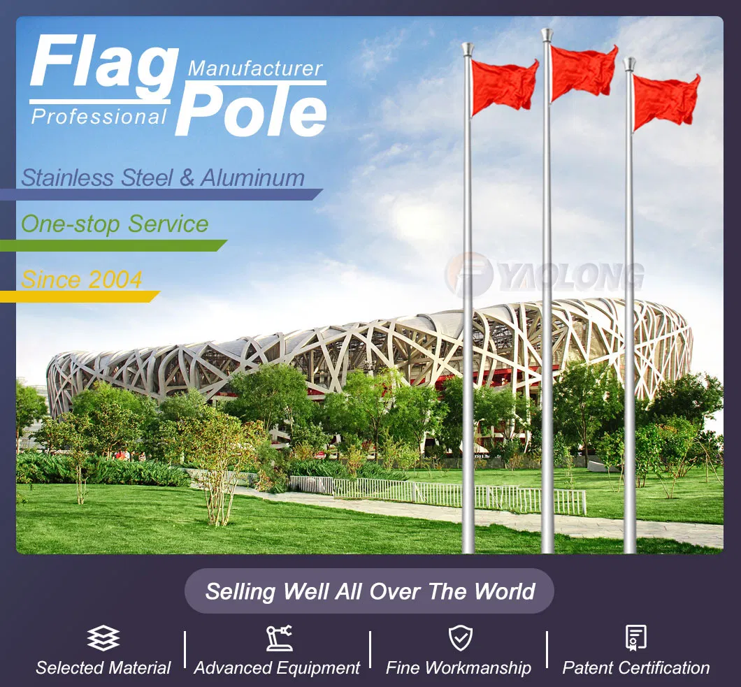 Stainless Steel Flagpole 2