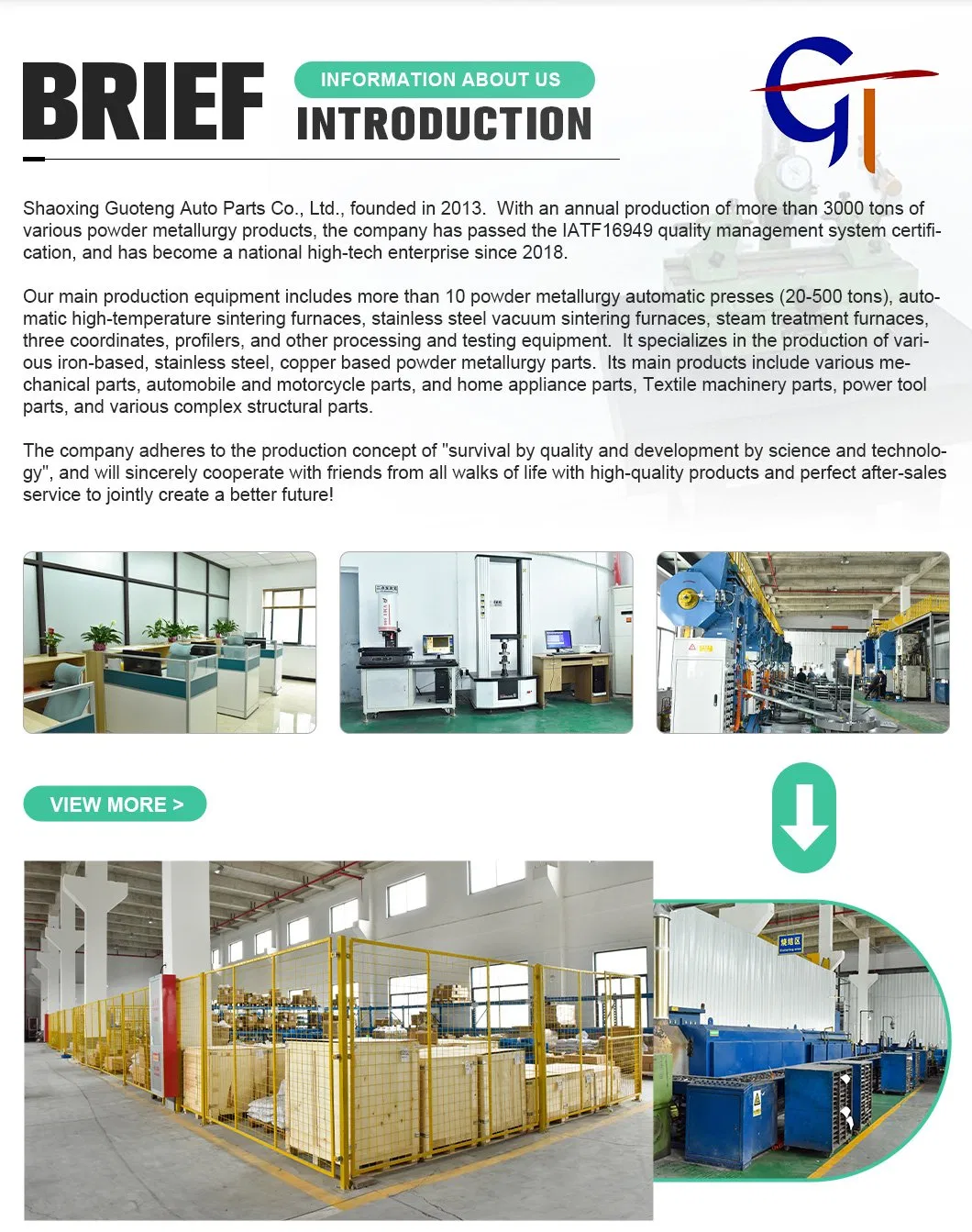 Powder Metallurgy Parts