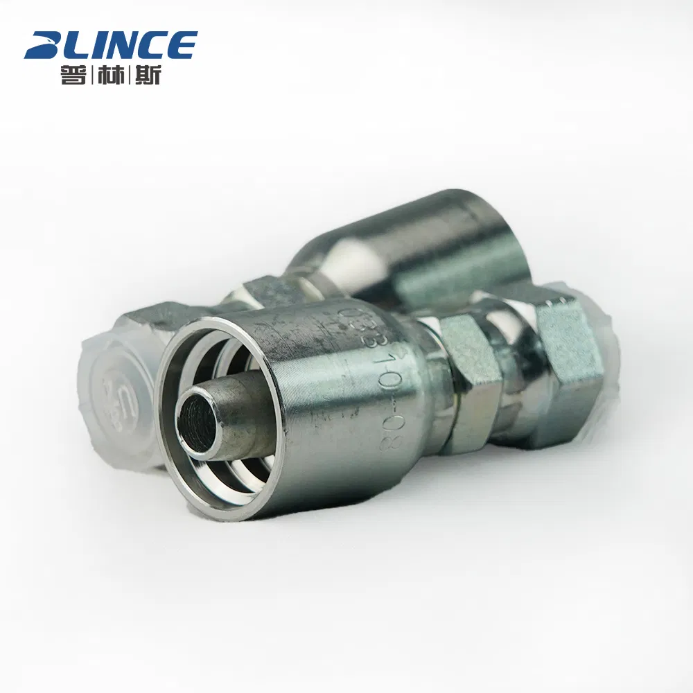 Customized Products Hydraulic Connectors Parker One-Piece Fittings Orfs Standard Hose Corrosion-Resistant Stainless Steel Hydraulic Fittings