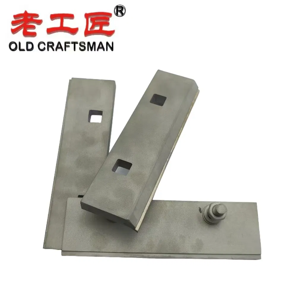 Abrasion-Resistant Brazed Tungsten Carbide Scraper for Mining Conveyor Secondary Belt