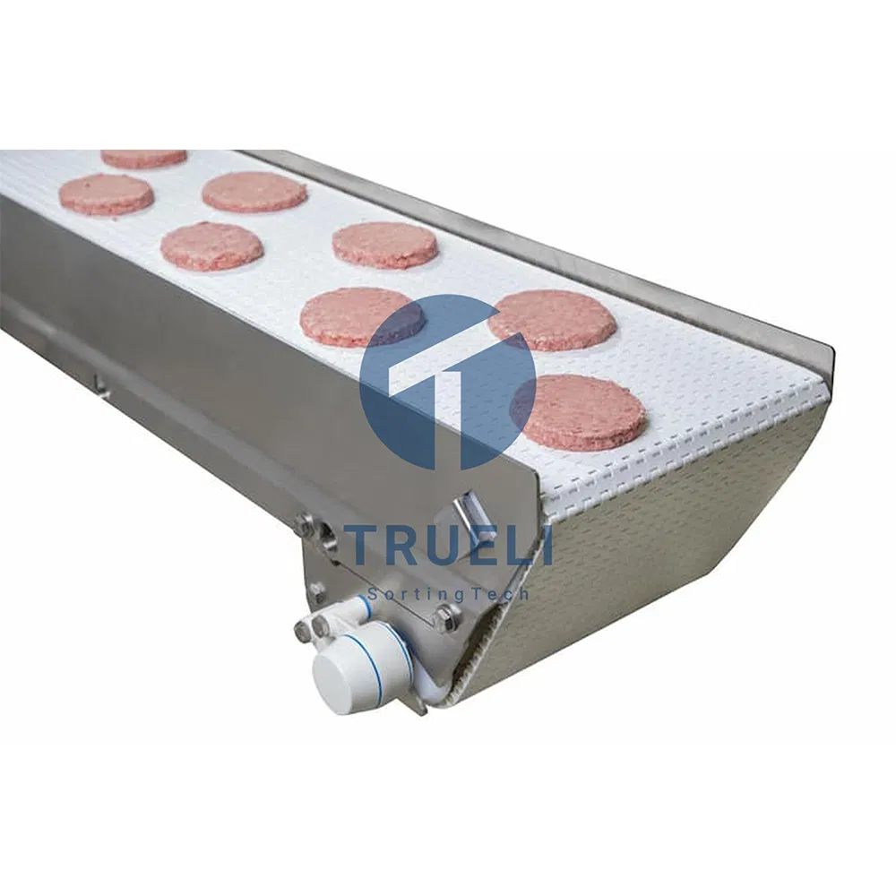 Truelisort Food Transport Conveyor Belts Stainless Steel for Food Grade Sorting Solutions