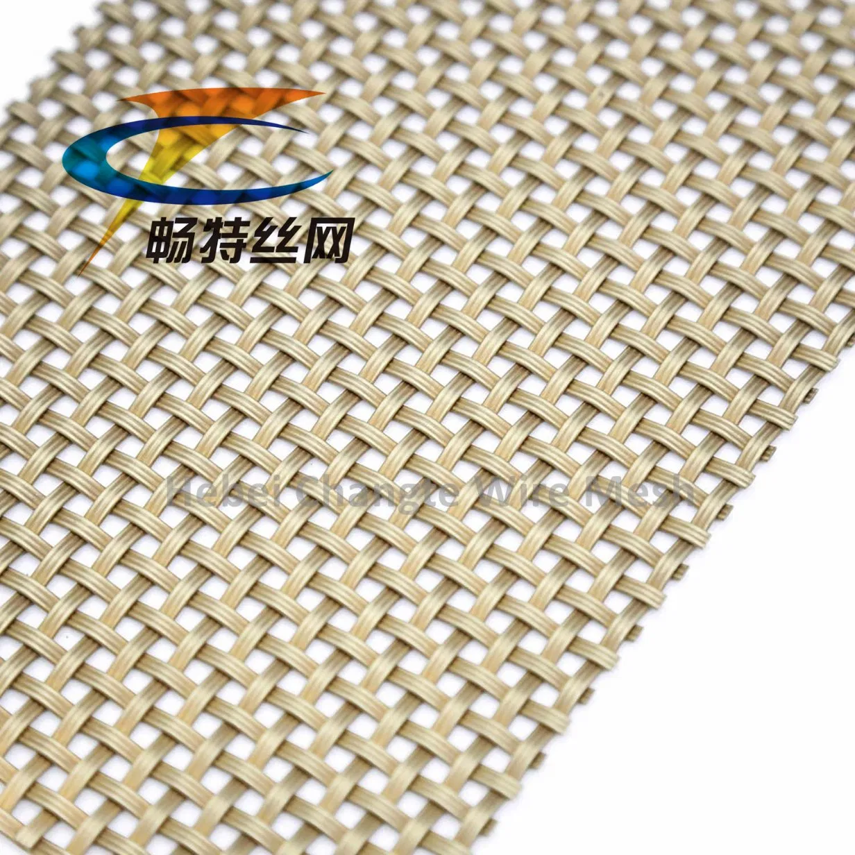 Stainless Steel Decorative Woven Wire Deco Metal Architectural Mesh Screen