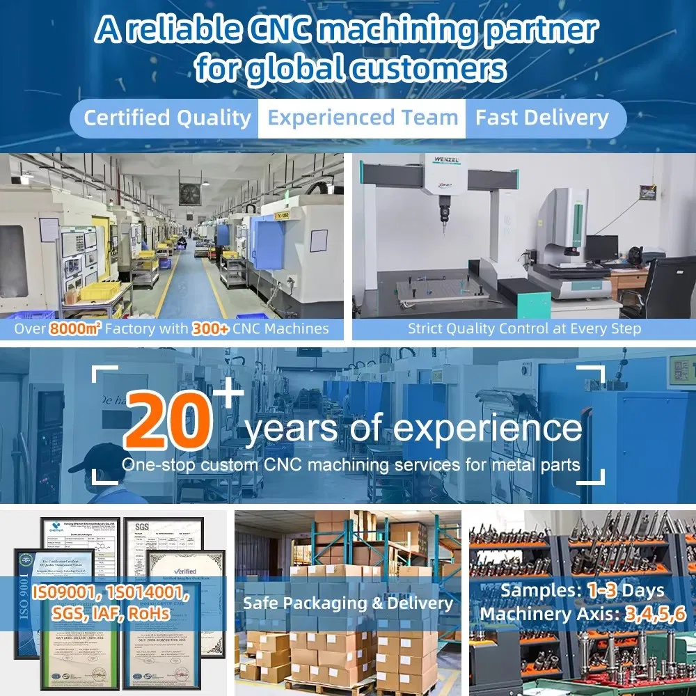 OEM Metal Fabricating Aluminum Stainless Steel Milling Turning Precision CNC Machining Part
