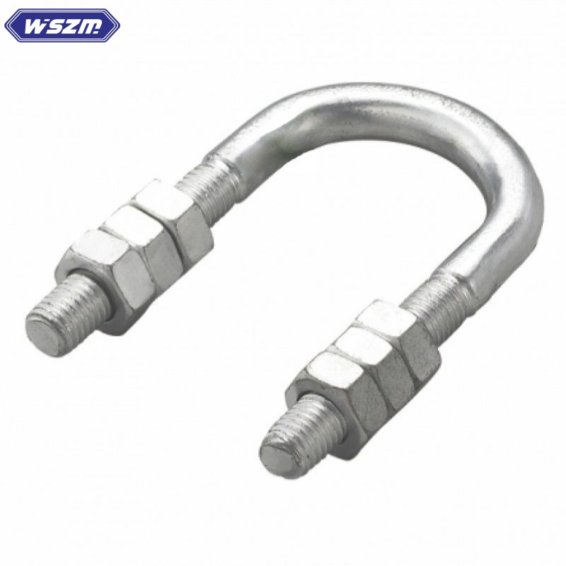 Stainless Steel U-Bolt Line Fastener Fitting Hardware Connector Coupling Wire Transmission Accessories