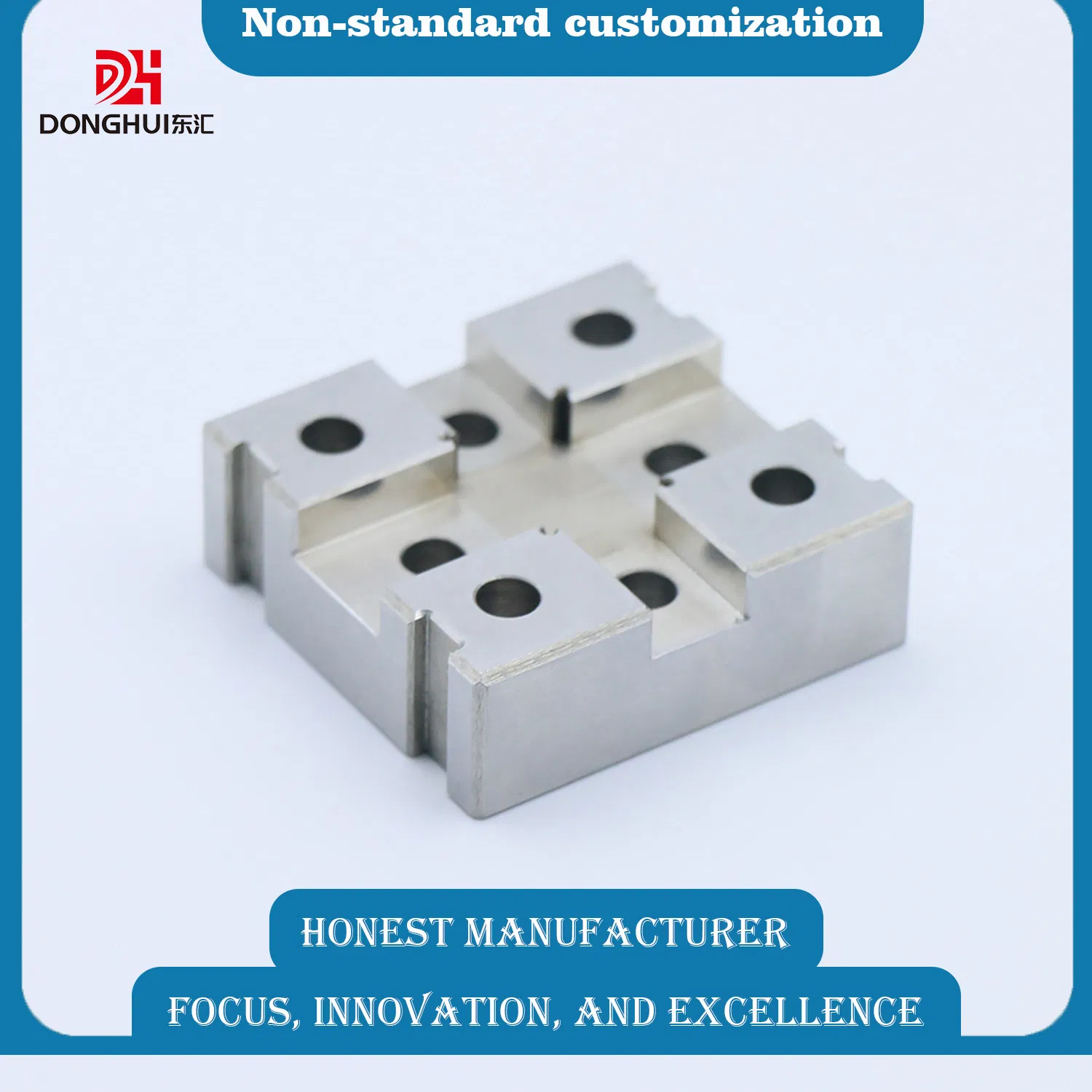 OEM Service Medical-Grade Stainless Steel 316lvm Parts for Semiconductor Wet Bench Components