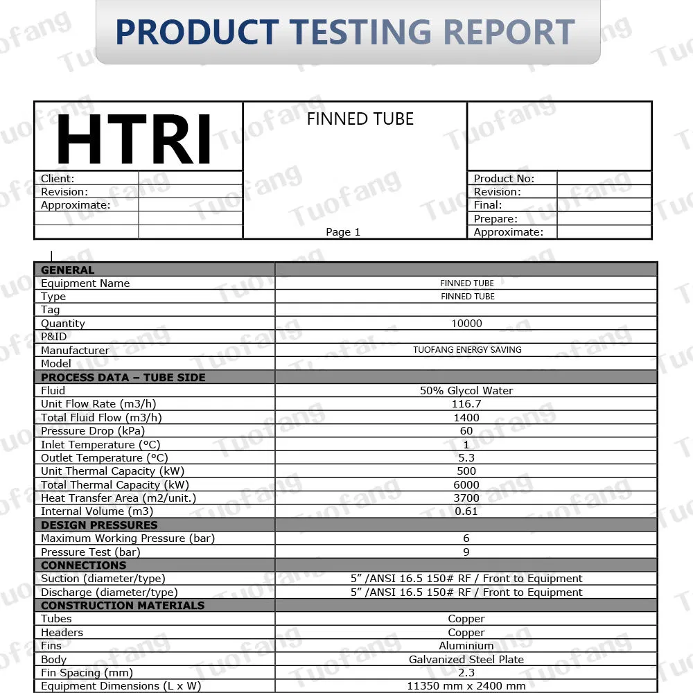 High-Performance Stainless Steel Finned Heating Tube for Industry