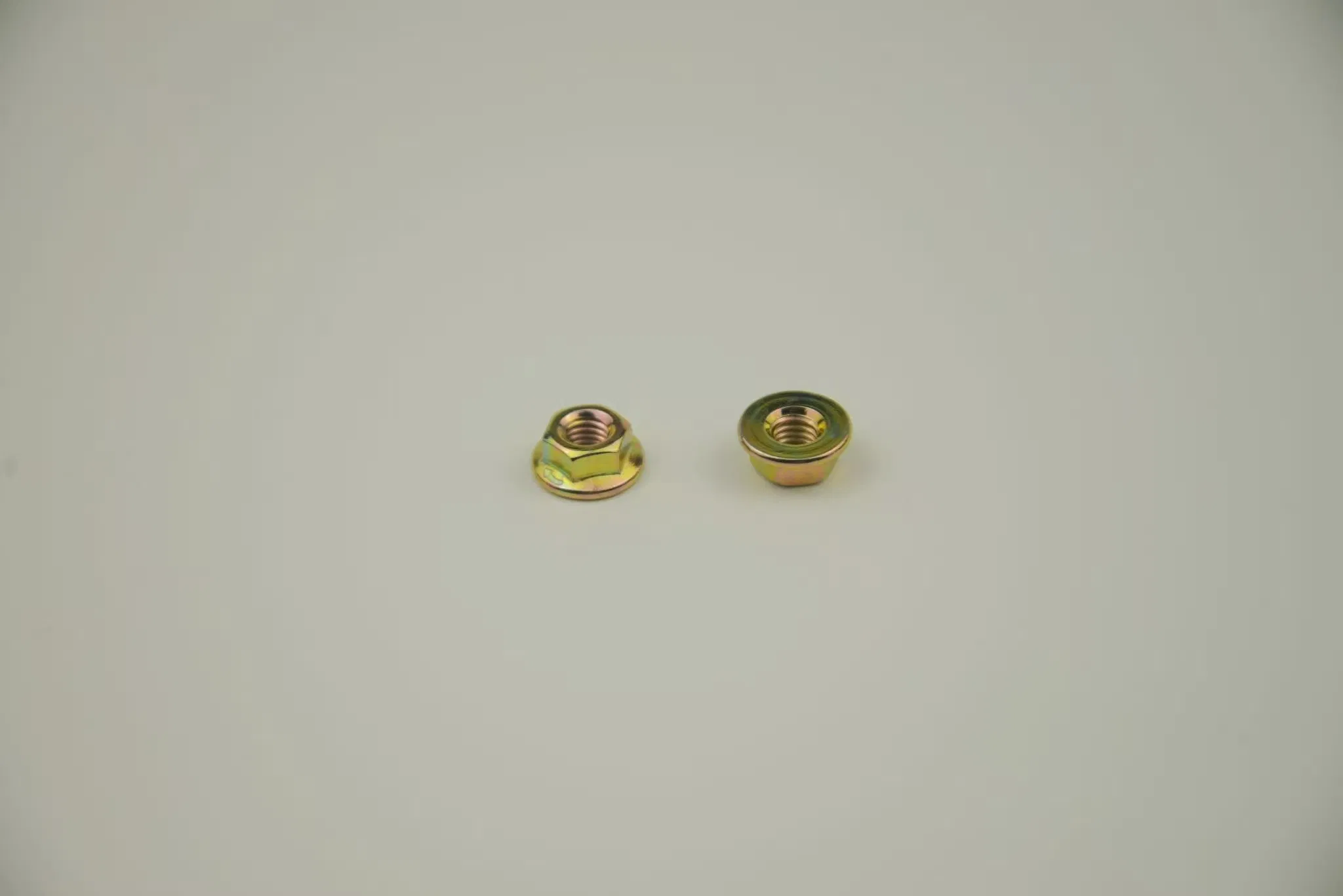 High Strength M6 Hexagonal Flange Nut in Equipment Assembly